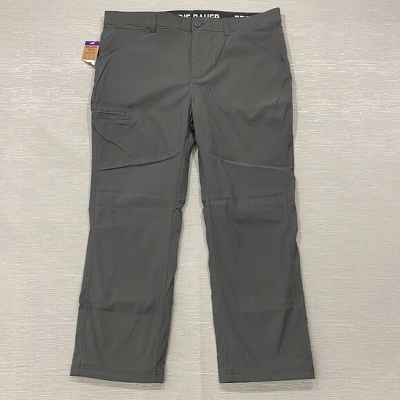 Eddie Bauer Fleece Lined Tech Pants Mens 40 x 30 Gray Water Repellent Insulated - Picture 3 of 13